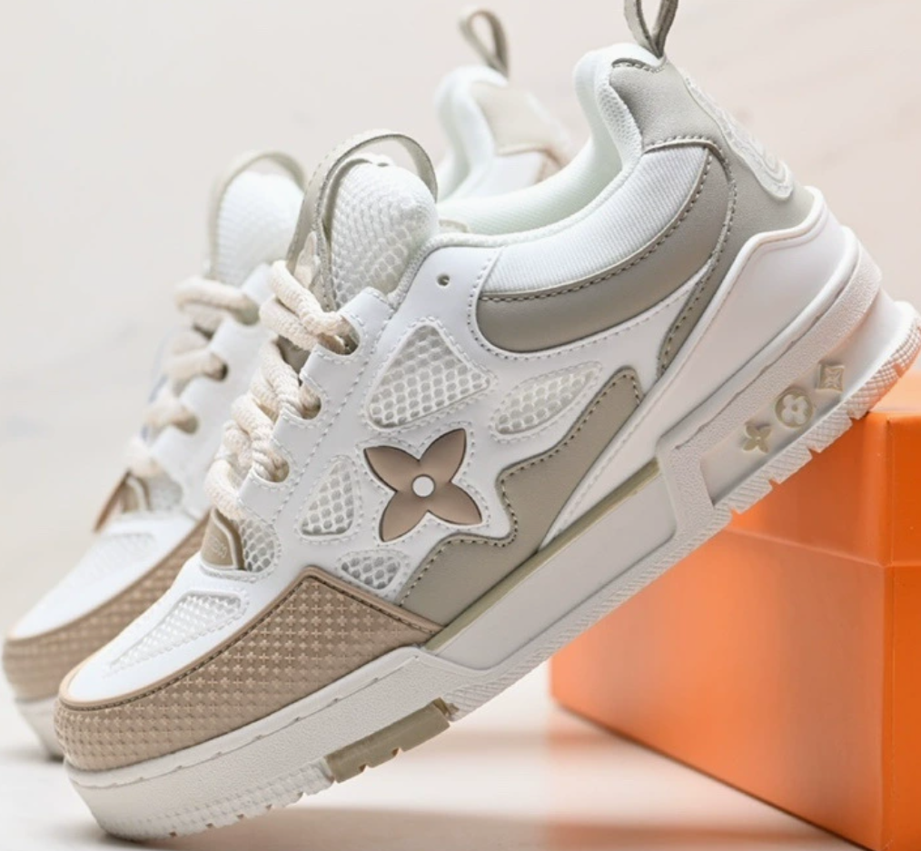 Louis Vuitton Archlight White Gray Monogram Sneakers