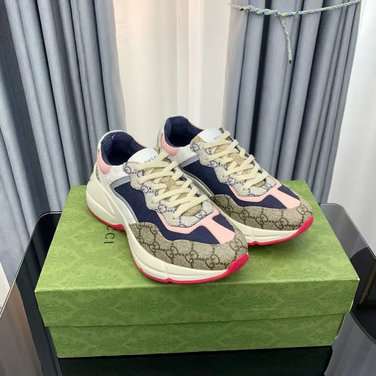 New Chunky Sneakers Couple Platform Shoes
