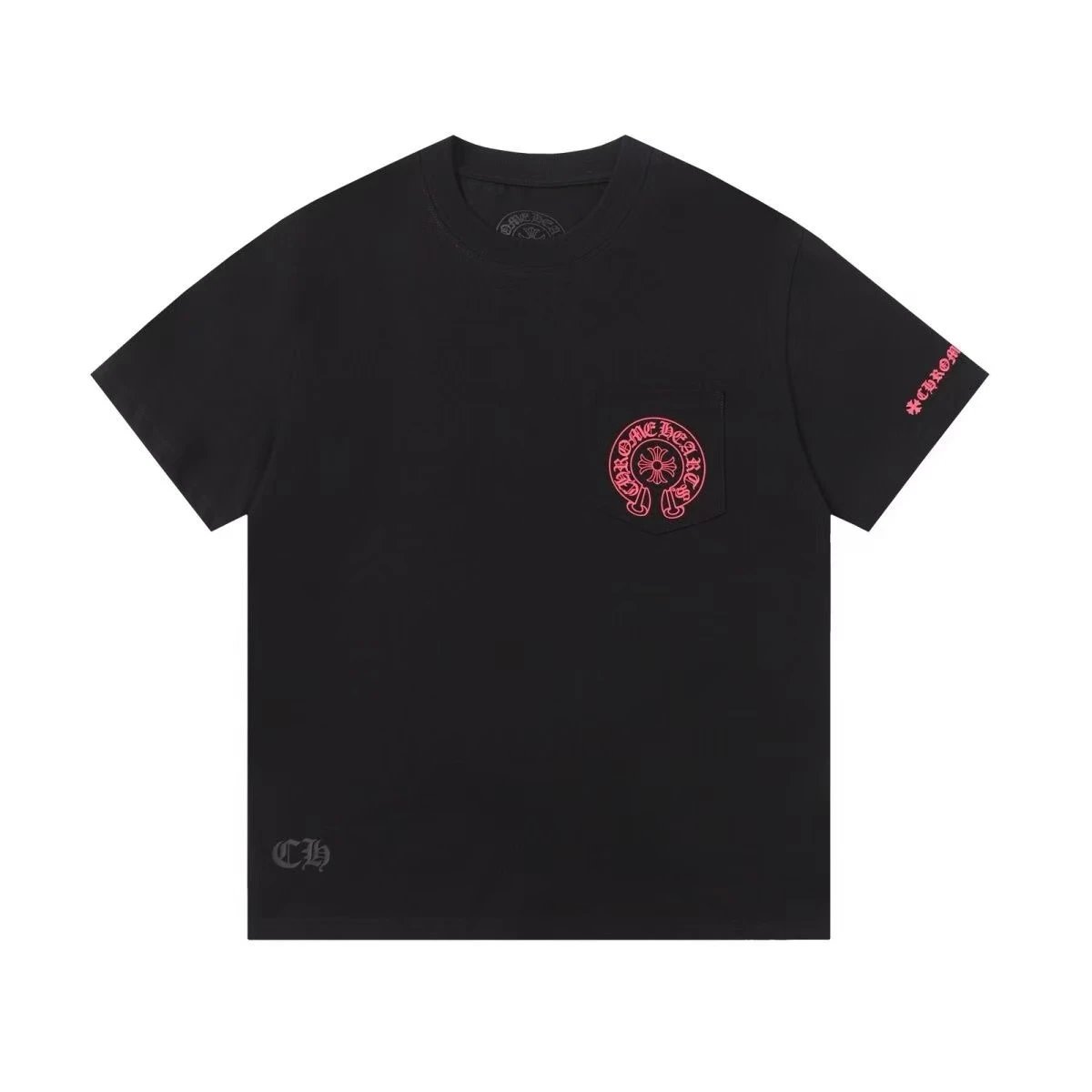 Black & Red Short Sleeve 8