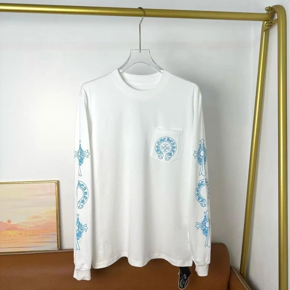 White & Blue 7