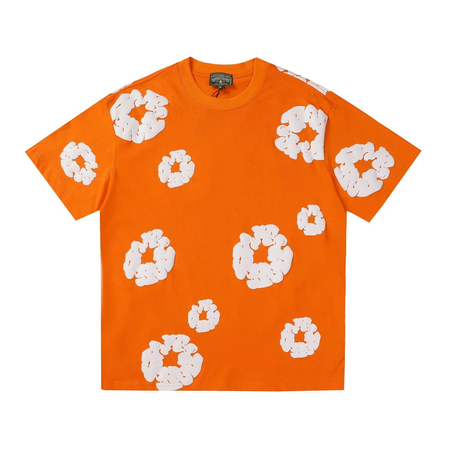 Orange short sleeves