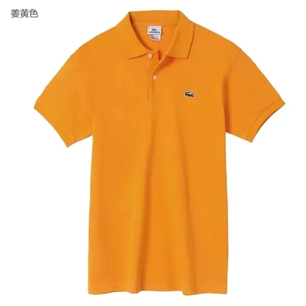 Lacoste Classic Polo Shirt Ginger Yellow Polo - 1