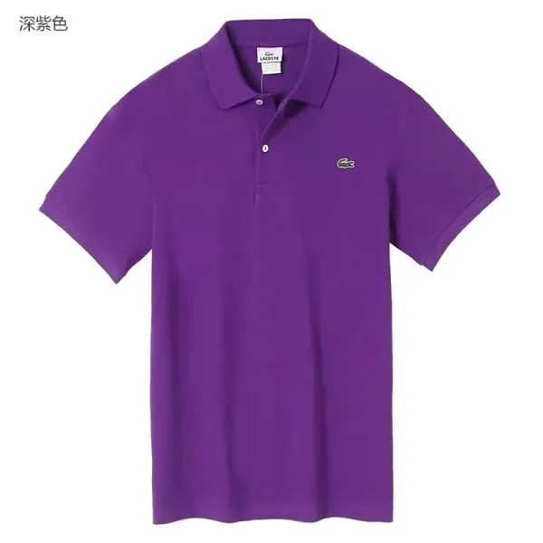 Lacoste Classic Polo Shirt Deep Purple - 1
