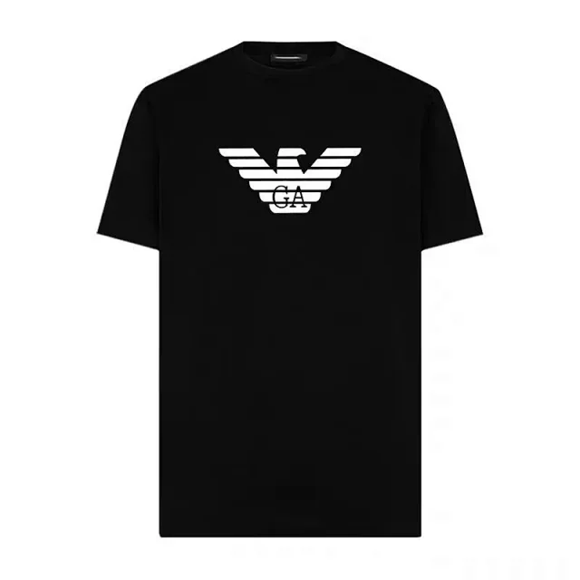 EA7 T-Shirts Short-Sleeve Logo Print product detail image 4