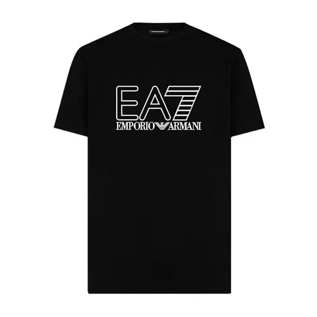 EA7 T-Shirts Short-Sleeve Logo Print product detail image 2
