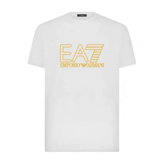 EA7 T-Shirts Short-Sleeve Logo Print product detail image 1