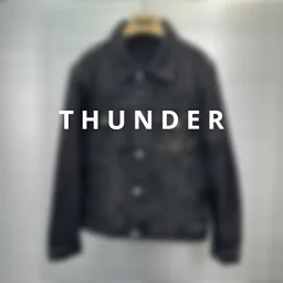 thumbnail for 正面口袋刺绣牛仔外套