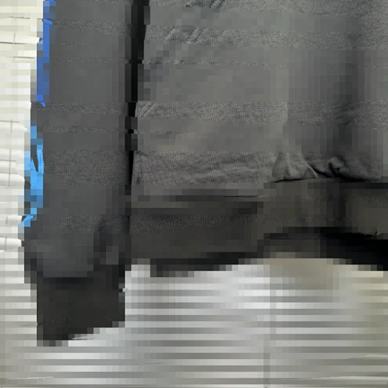 Burst print monogrammed hoodie