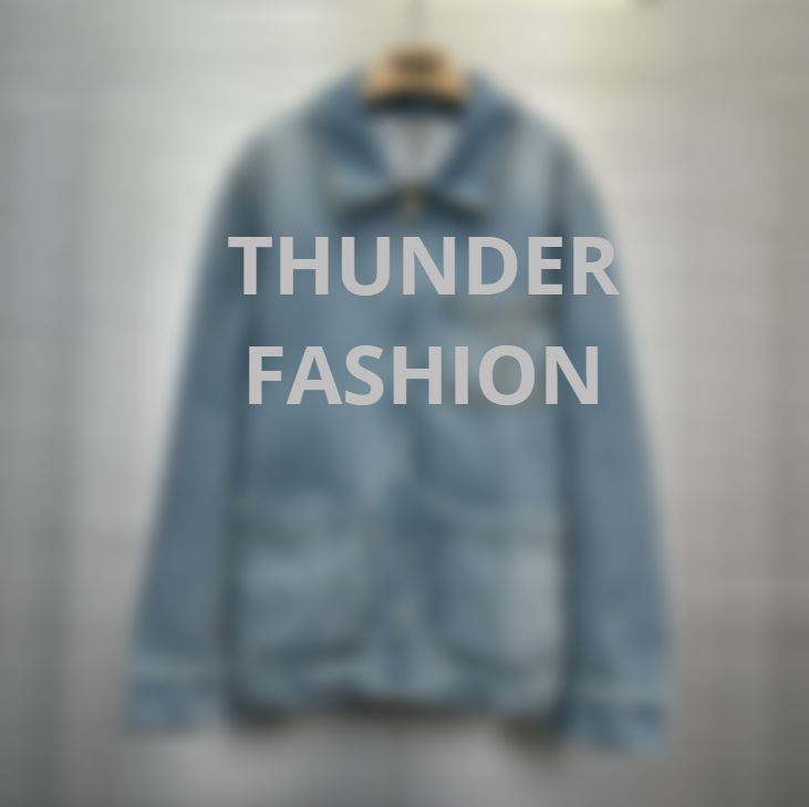 Light Blue Zip-Up Jacket