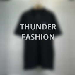 thumbnail for T-shirt with triangle zipper lapel