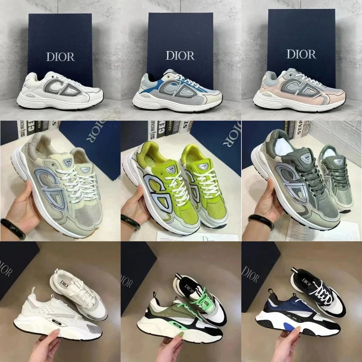 Dior CD Sneakers White Casual 