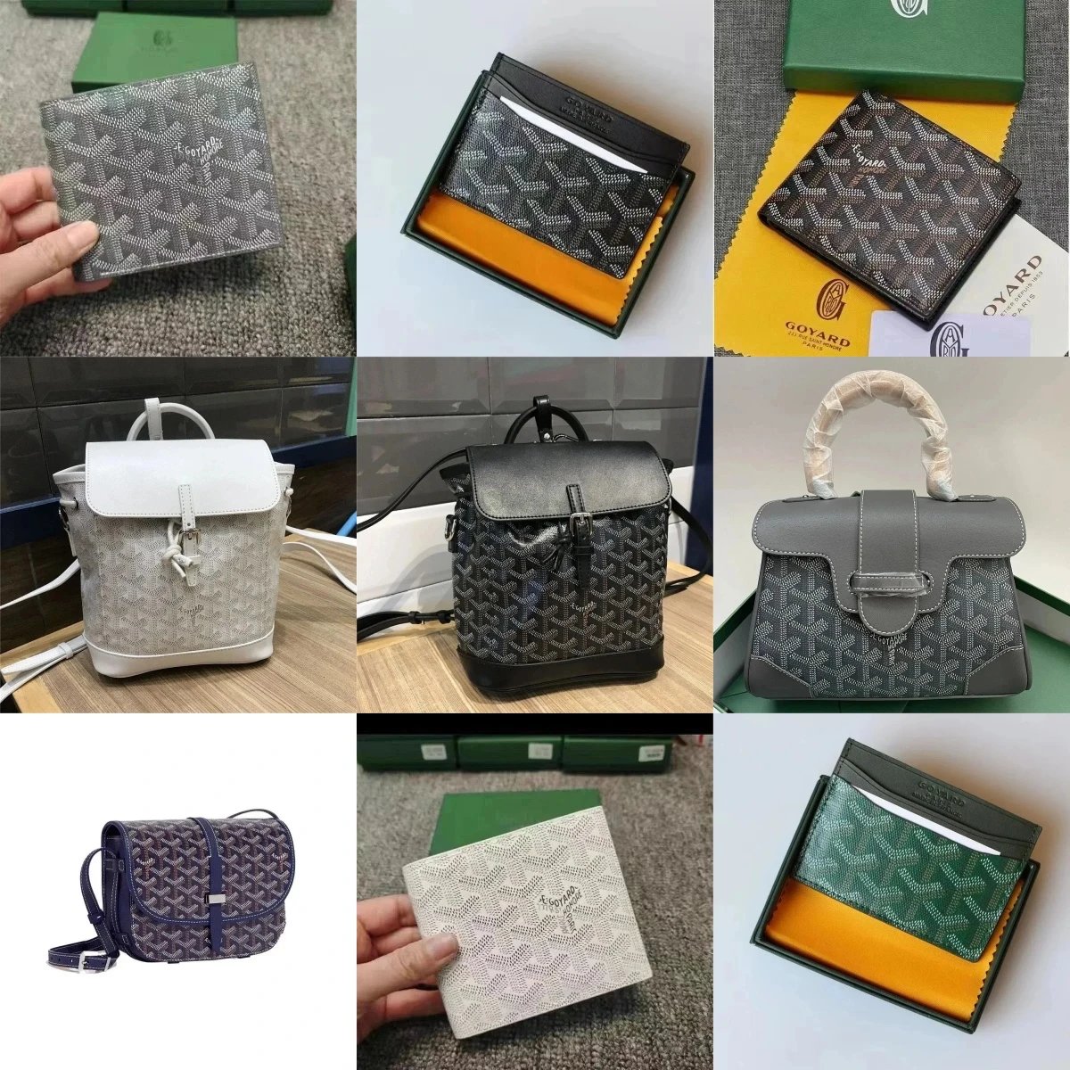 FD High-Quality Woven Card Holder Crossbody Bag