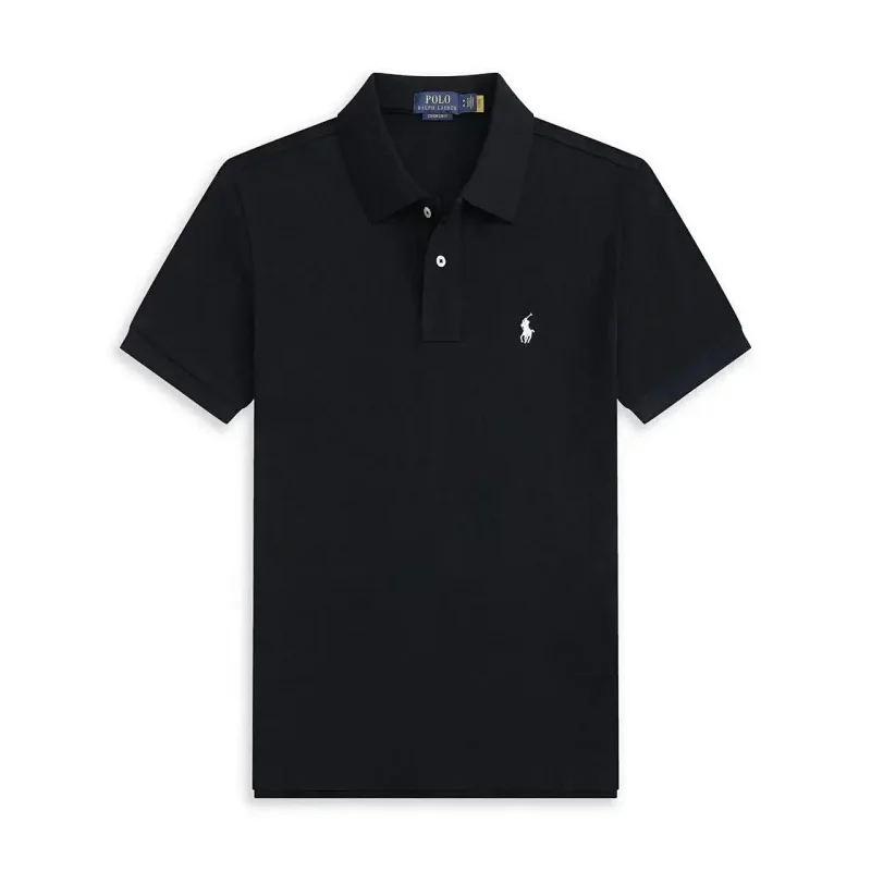 Sale Item Ralph Lauren Black Polo (White Logo)