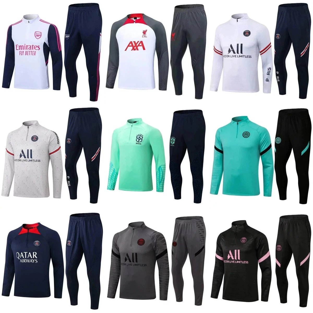 Arsenal Liverpool PSG Inter Mi