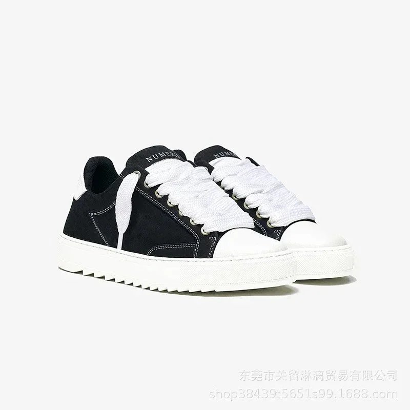Men's & Women's Genuine Leather Casual Sneakers - Soft Calfskin Training Slip-On Shoes