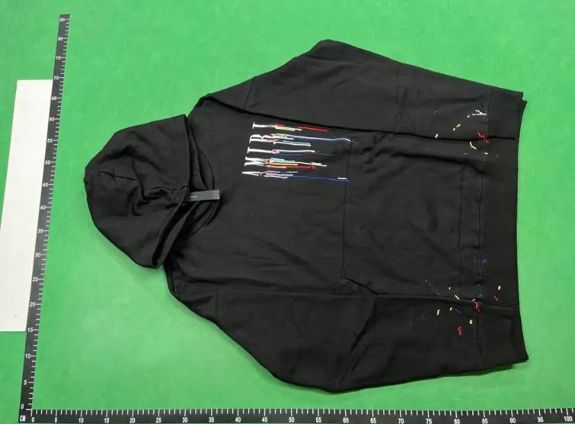 Saint Tears Angelic Print Black Hoodie - 11