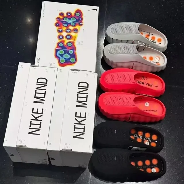 Nike Sneakers Perforated Upper with Studded Outsole product detail image 1
