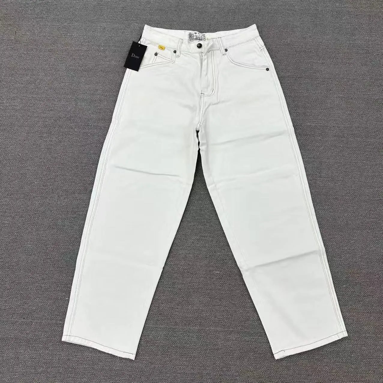 Dime Classic Straight Fit Black Jeans - 6