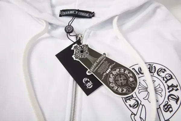 Chrome Hearts x Unknown Model Black Embroidered Hoodie - 12