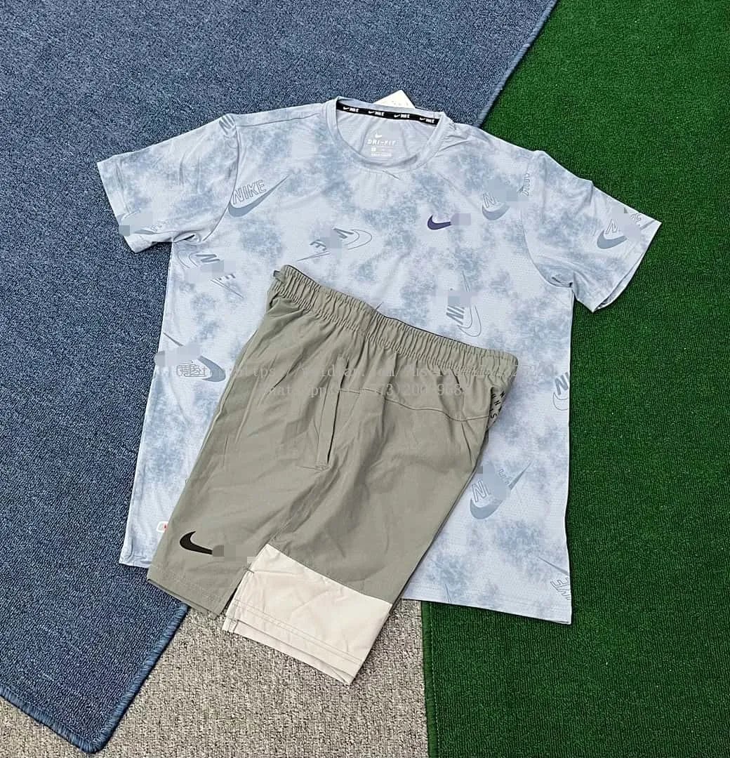 Nike Lightweight Quick-Dry Sports Training Running Summer Set photo 7