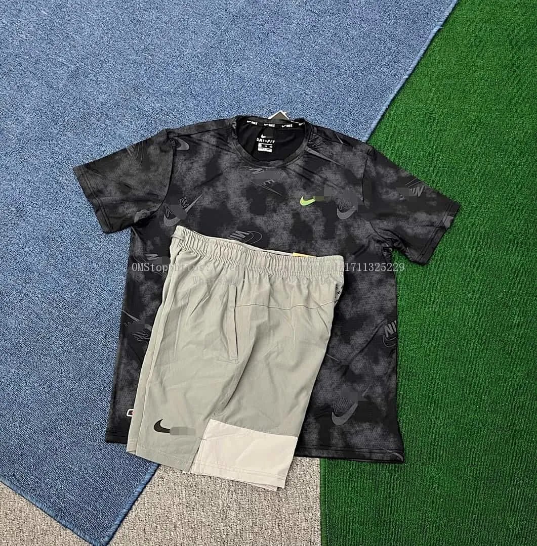 Nike Lightweight Quick-Dry Sports Training Running Summer Set photo 5