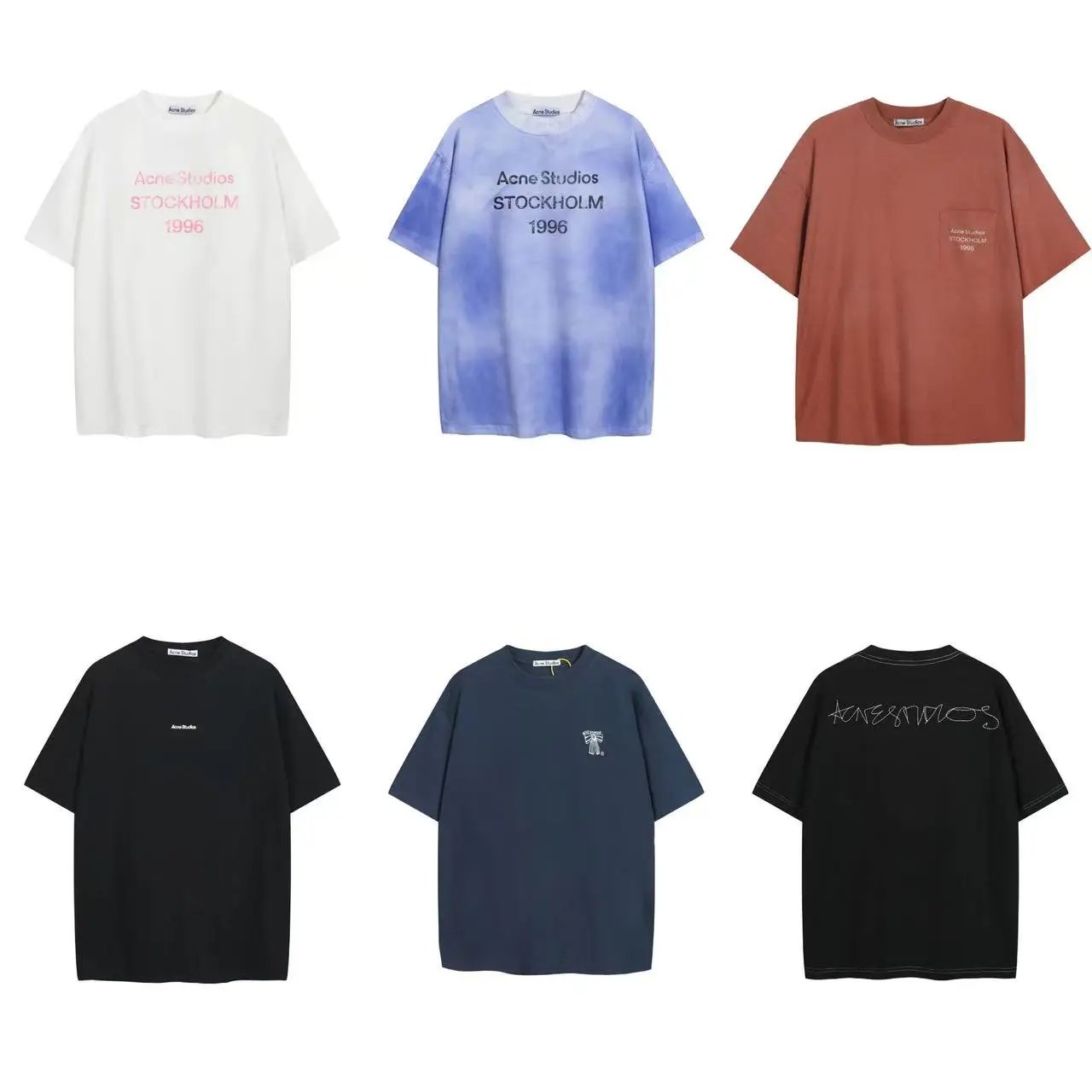 Washed Distressed Letter Print Loose T-Shirt