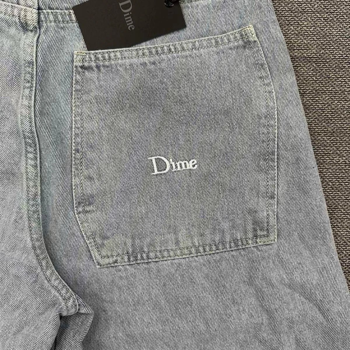 Dime Classic Straight Fit Black Jeans - 18