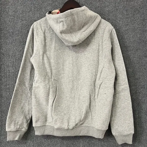 Burberry Classic Check Hoodie Gray - 9