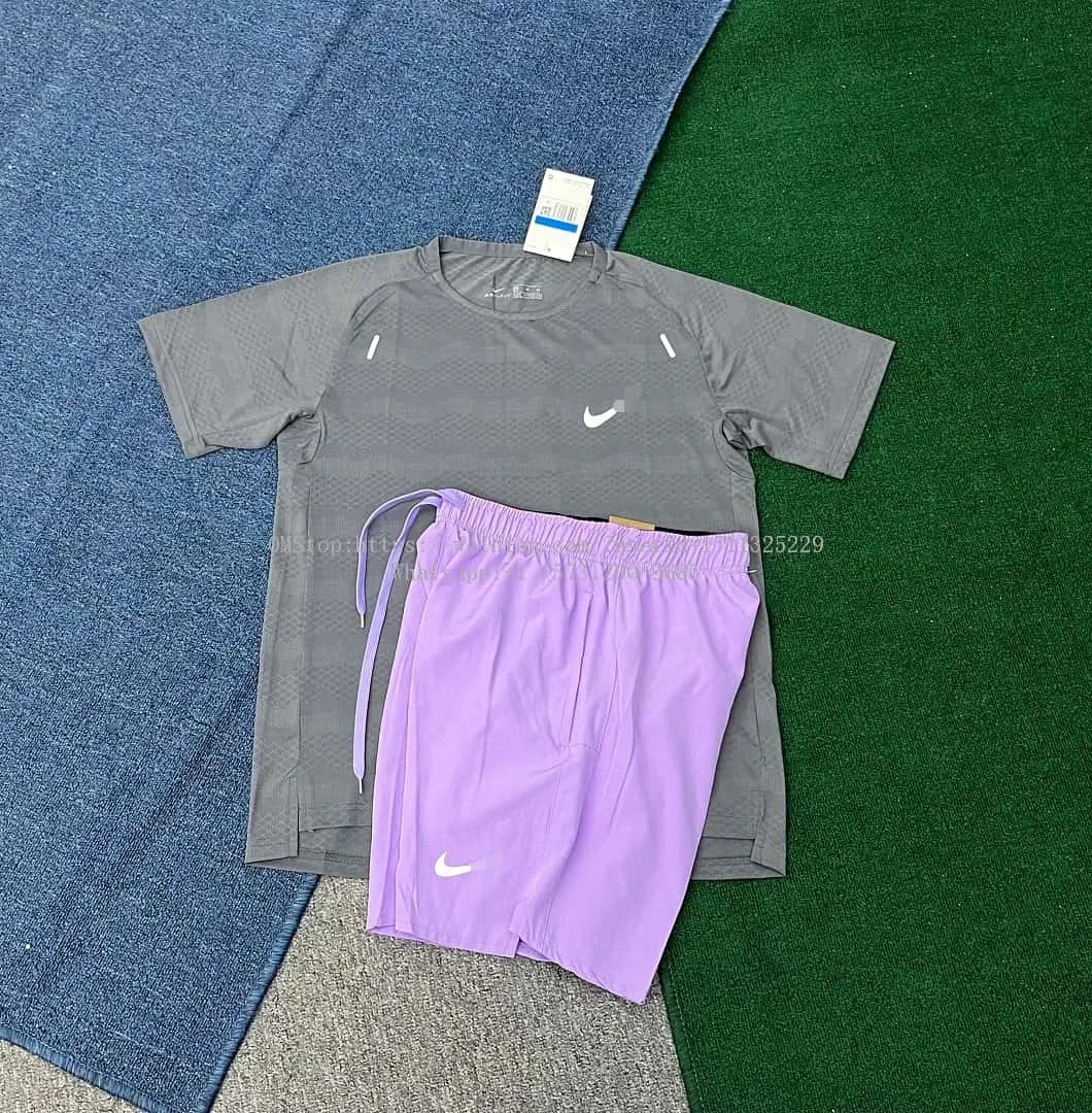 Nike Reflective Running Set Quick-Dry Sports Gym Outfit photo 8