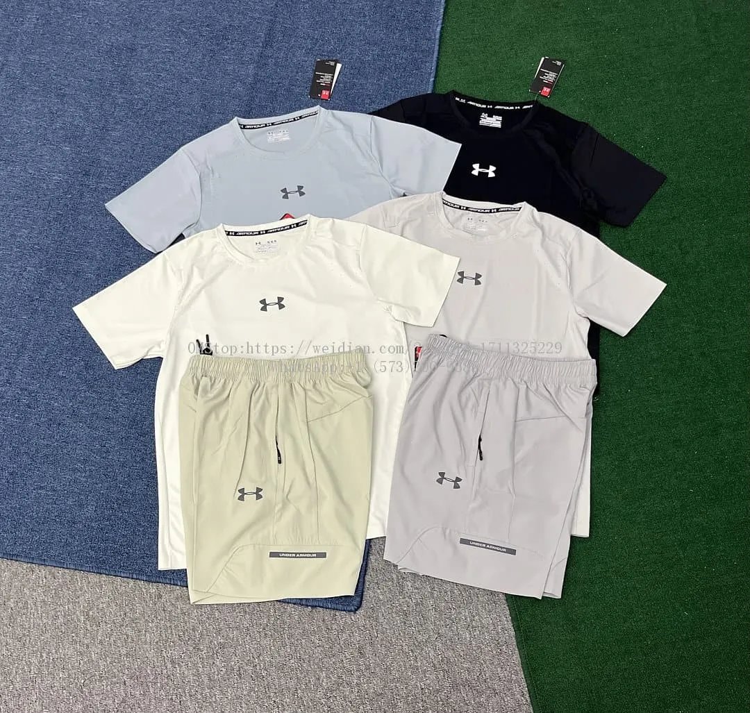 Quick-Dry Sports T-Shirt and Shorts Set