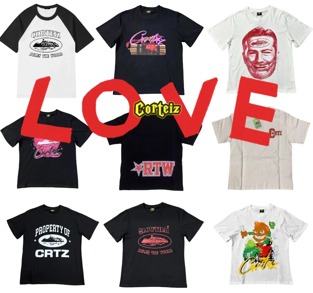 Corteiz Short-Sleeve Hip-Hop T-Shirt