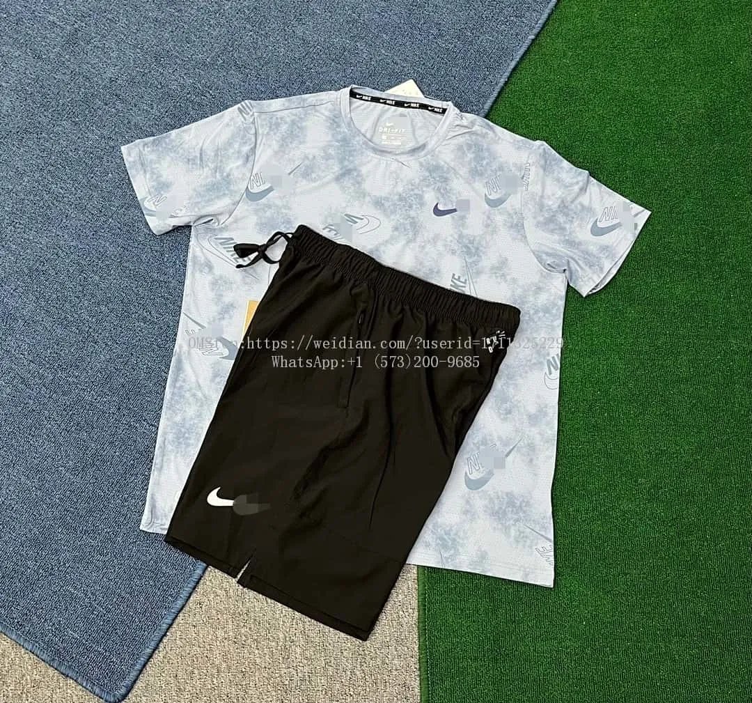 Nike Lightweight Quick-Dry Sports Training Running Summer Set photo 6