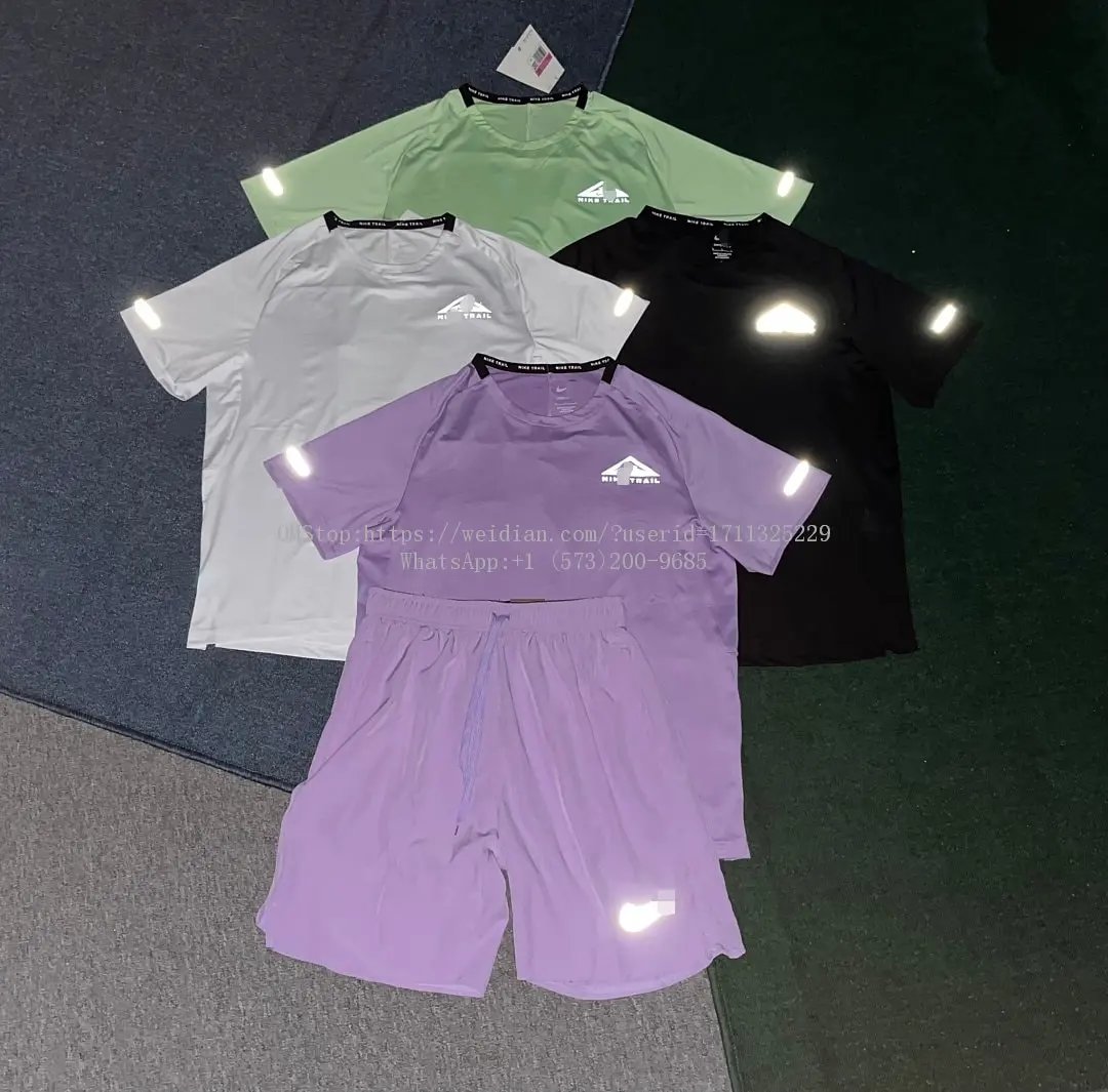 Reflective Breathable Running Sports Set