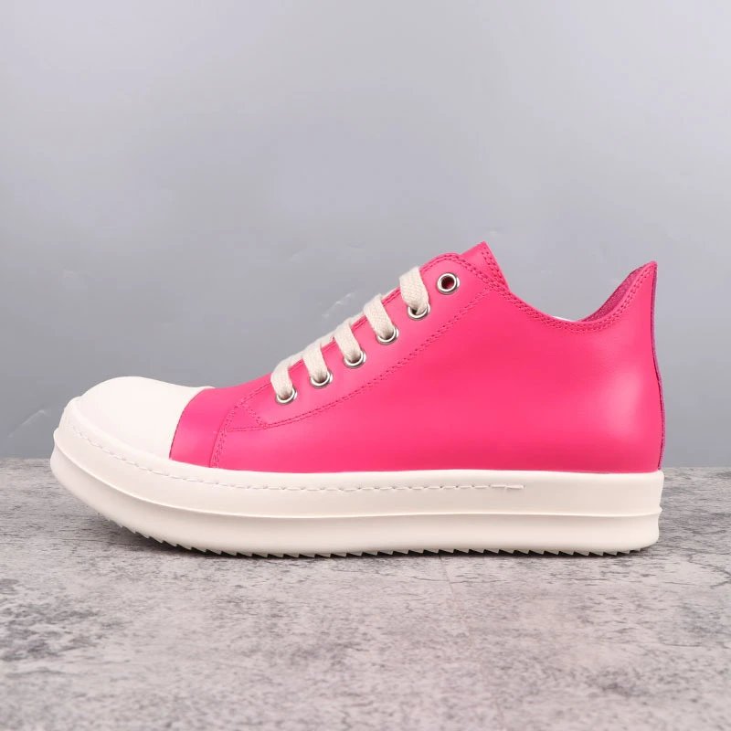 Low-top pink (leather)