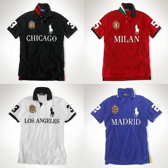 HQ*Pure Cotton Summer Polo Shirt with Embroidered Collar, Casual City Style Short-Sleeved T-Shirt
