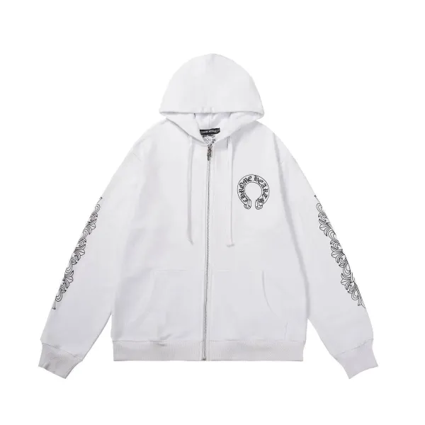 Chrome Hearts x Unknown Model Black Embroidered Hoodie - 8