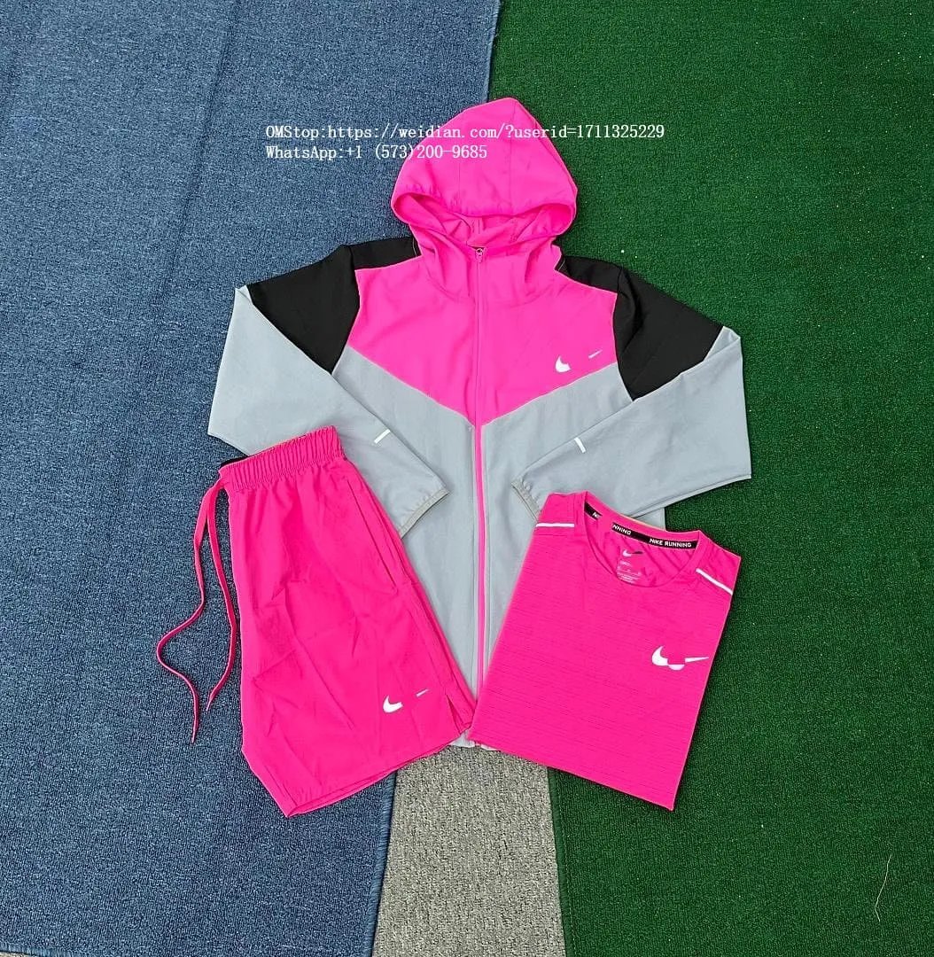 Color-Block Hooded Track Suit Set photo 3