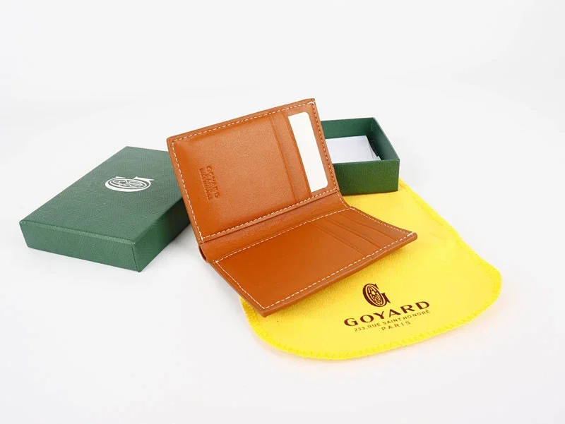 Genuine Leather Bi-Fold Wallet Card Holder