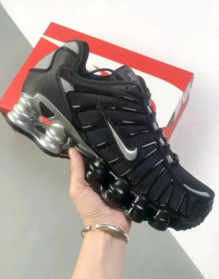 Shox TL Shock-Absorbing Low-Top Running Shoes