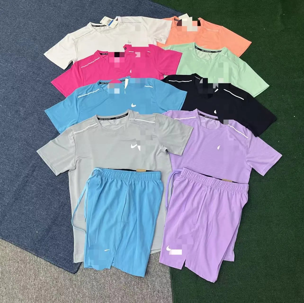 HQ*2026-NK*Ice-Silk Sports Set – Quick-Dry Breathable Gym, Running & Outdoor Wear