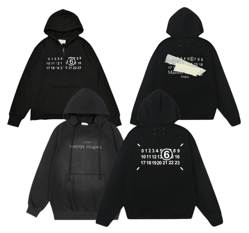 MMG Loose-Fit Terry Loop Zip-Up Hoodie