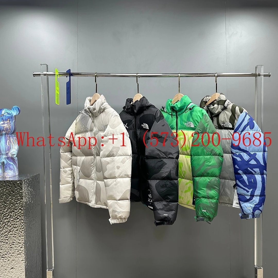 The North Face 1996 Nuptse White Duck Down Puffer Jacket