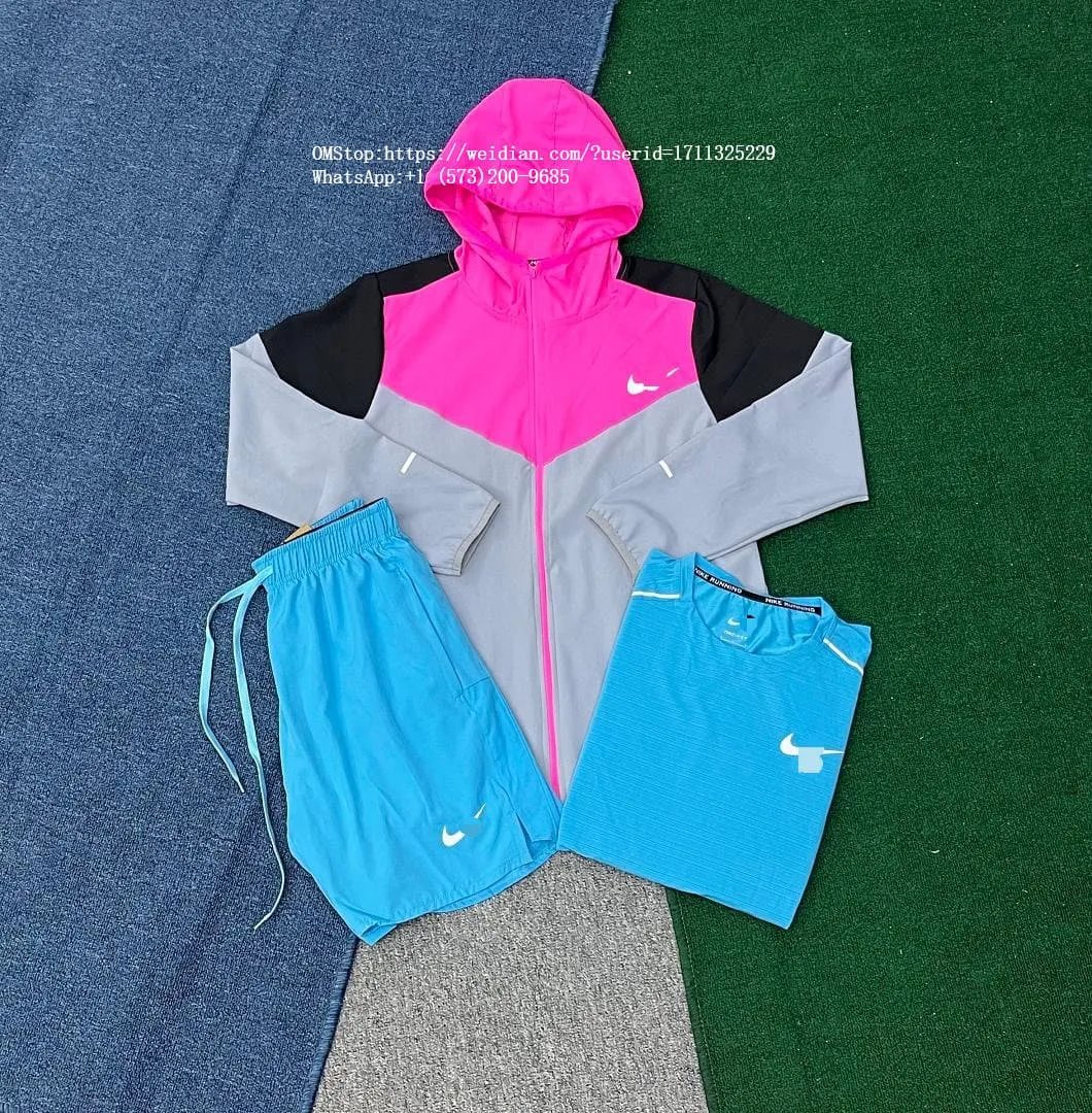 Color-Block Hooded Track Suit Set photo 6