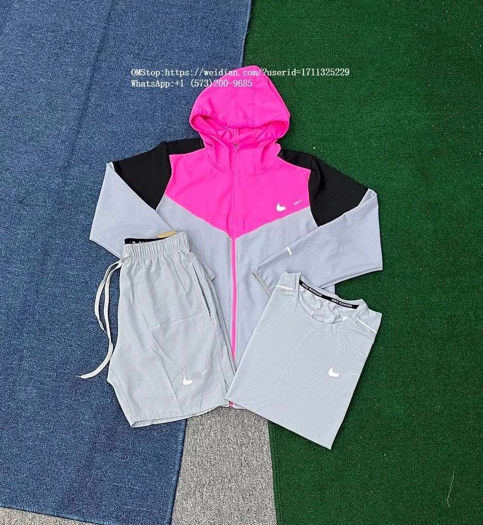 Color-Block Hooded Track Suit Set photo 7