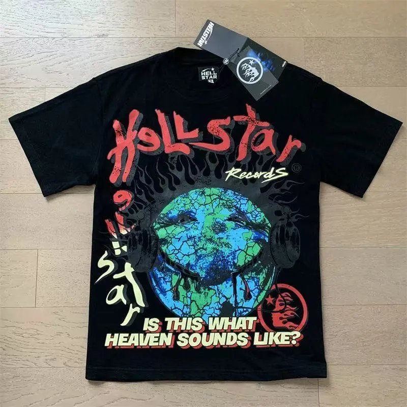 Hellstar X Logo Pink Graphic T-Shirt - 34