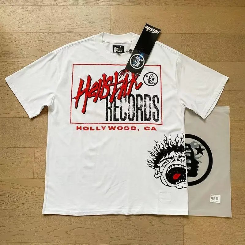 Hellstar X Logo Pink Graphic T-Shirt - 25