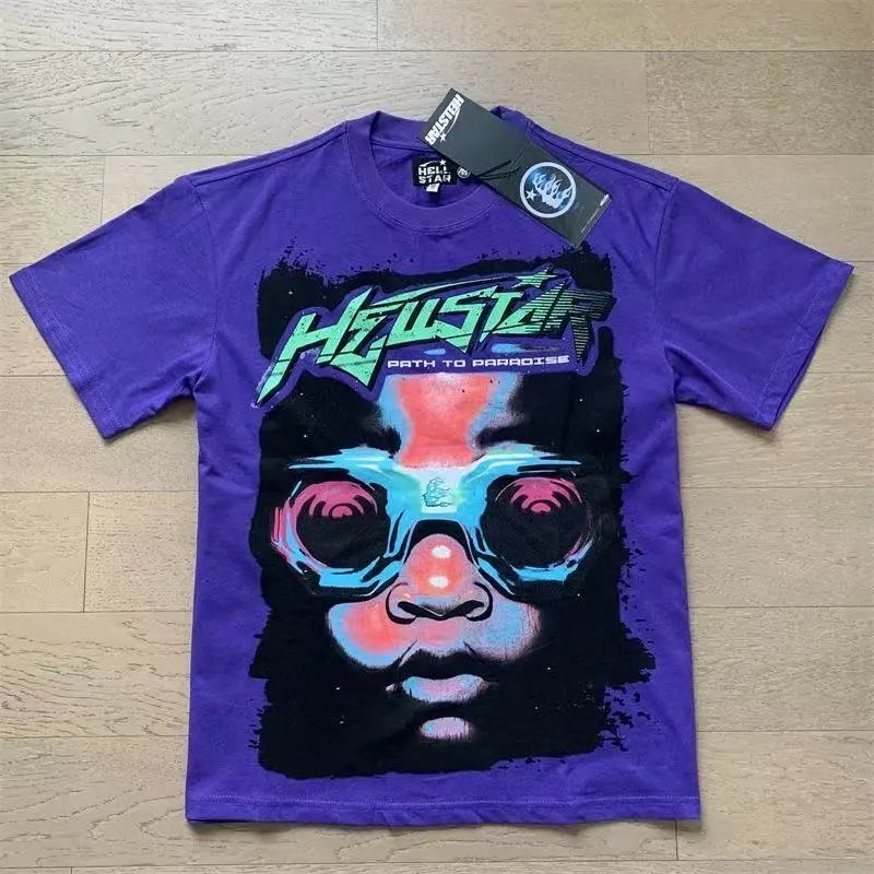 Hellstar X Logo Pink Graphic T-Shirt - 39