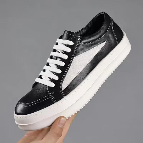 low-top flat sneakers