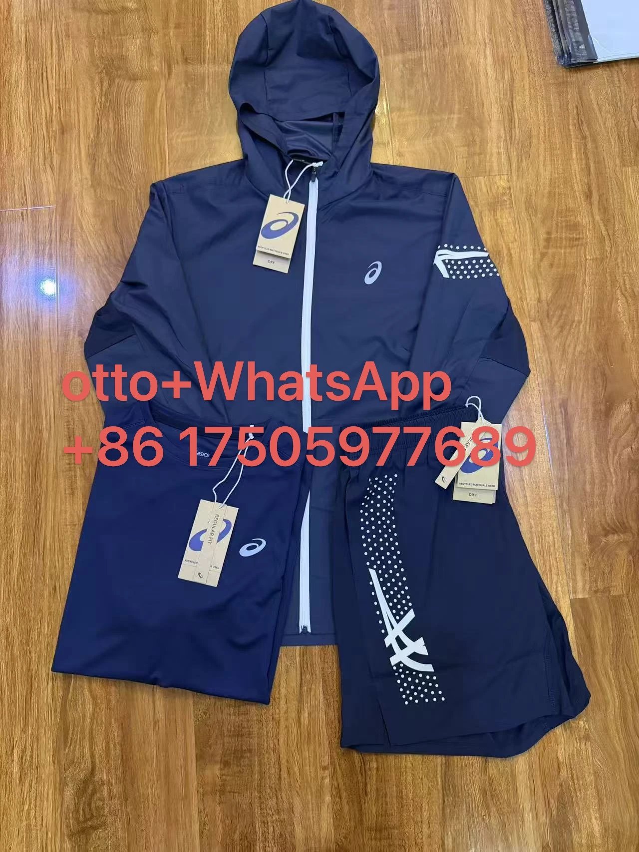 Navy Blue Three Piece Set