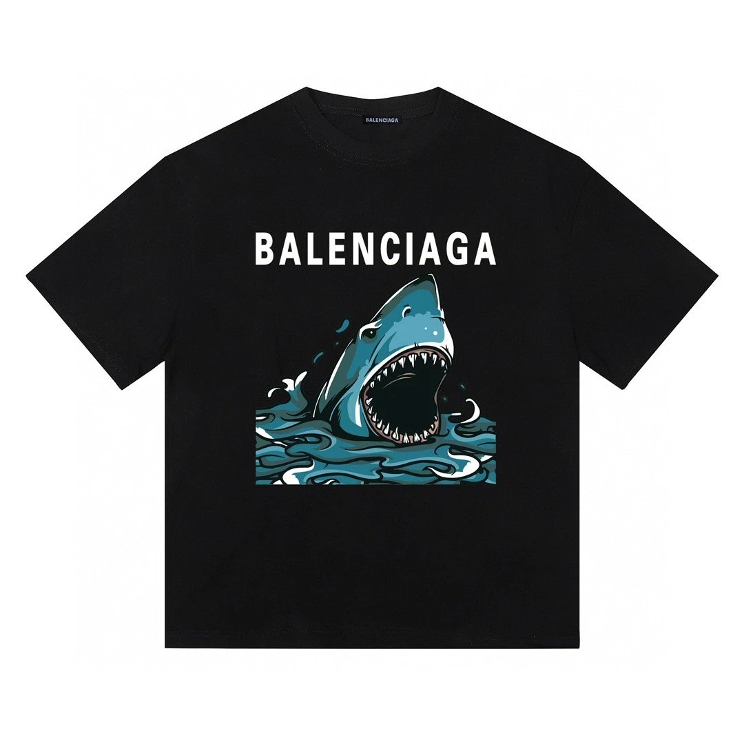 Balenciaga Vintage Graphic Relaxed-Fit T-Shirt